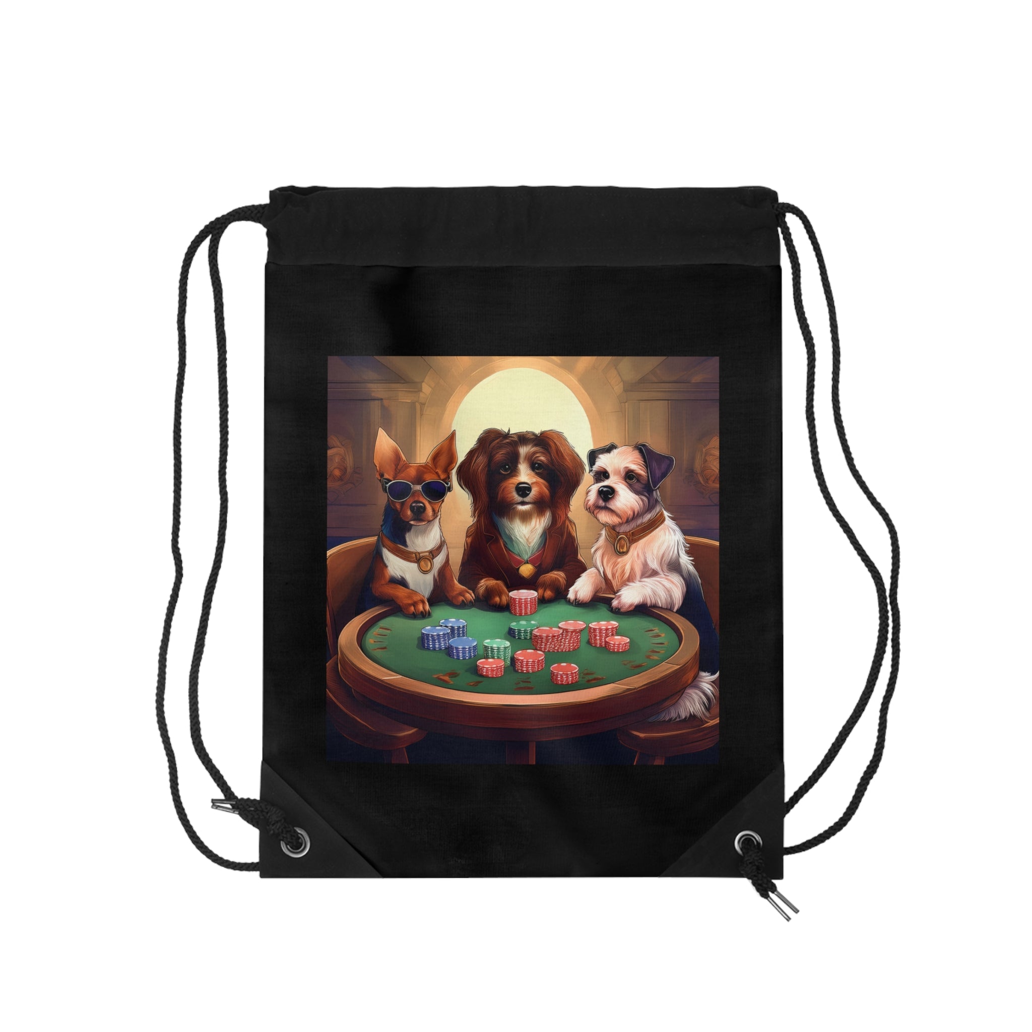 Miniature Pinscher Drawstring Bag