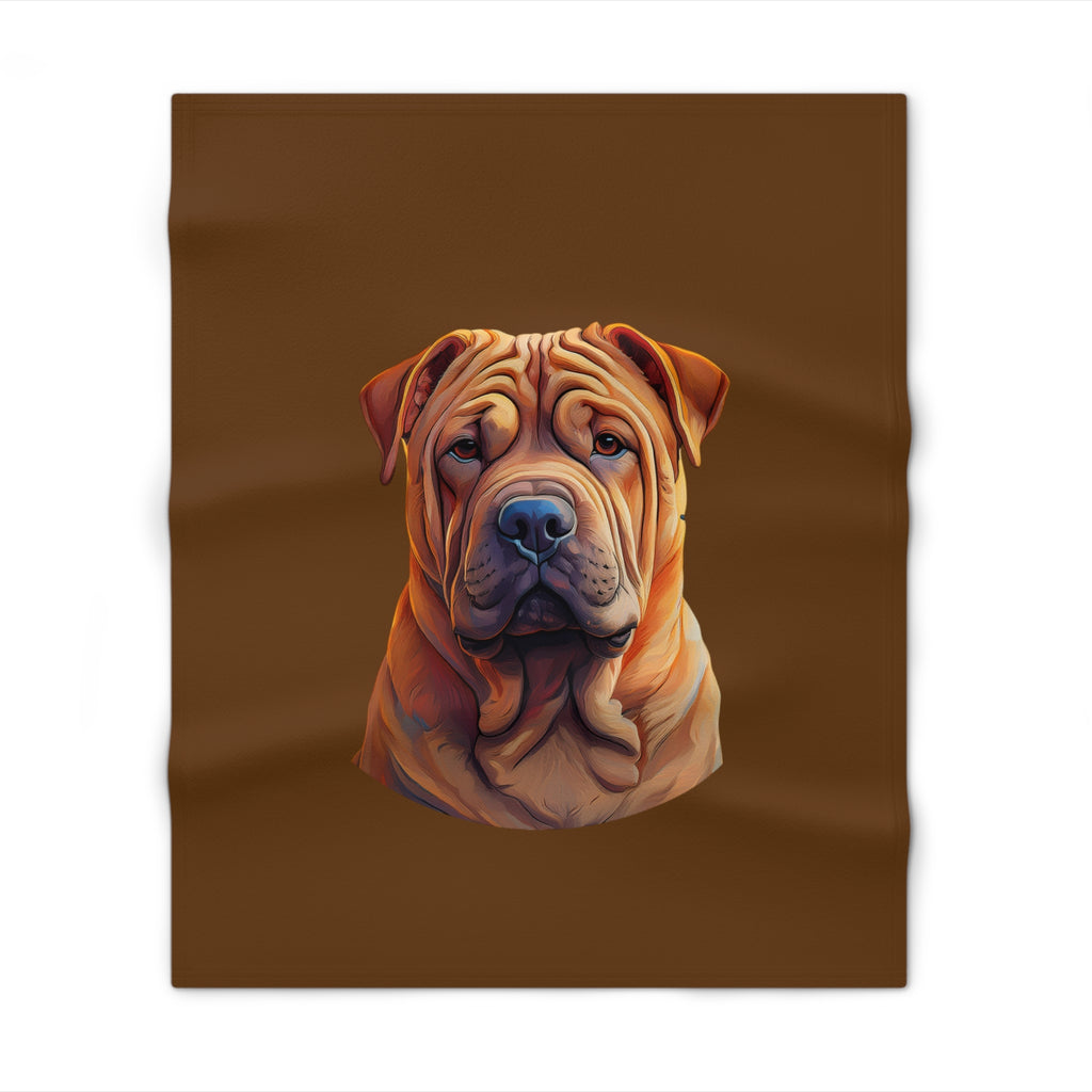Shar Pei Throw Blanket