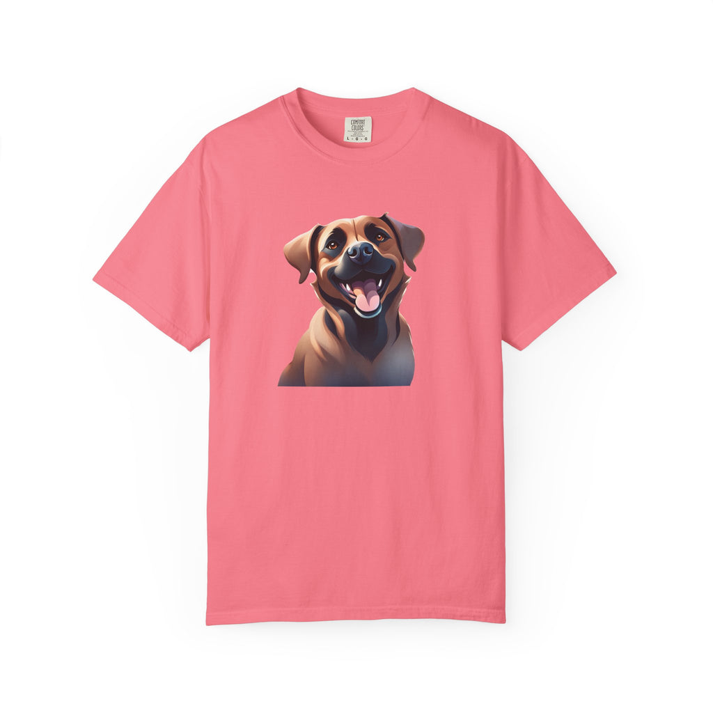 Black Mouth Cur Garment-Dyed T-shirt