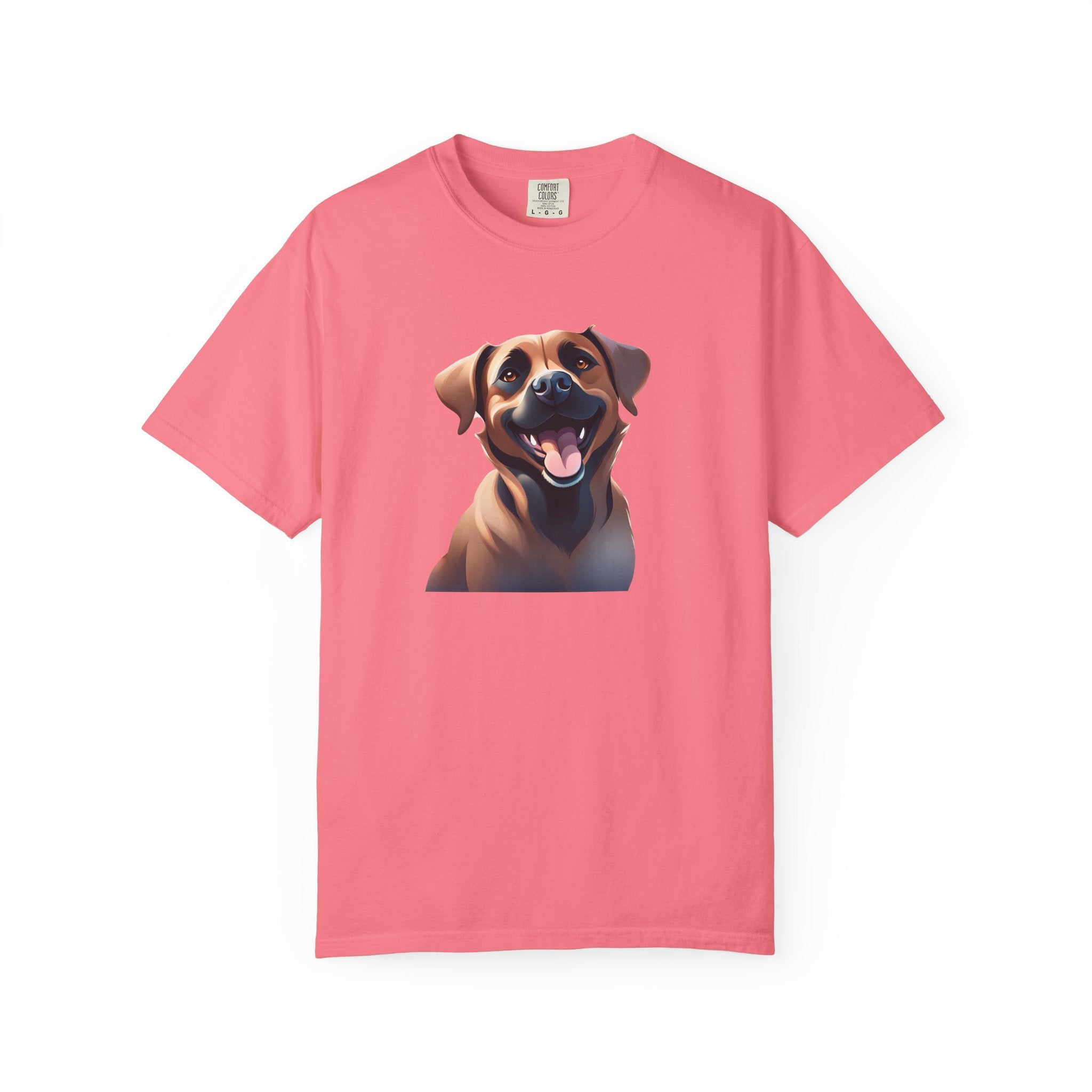 Black Mouth Cur Garment-Dyed T-shirt