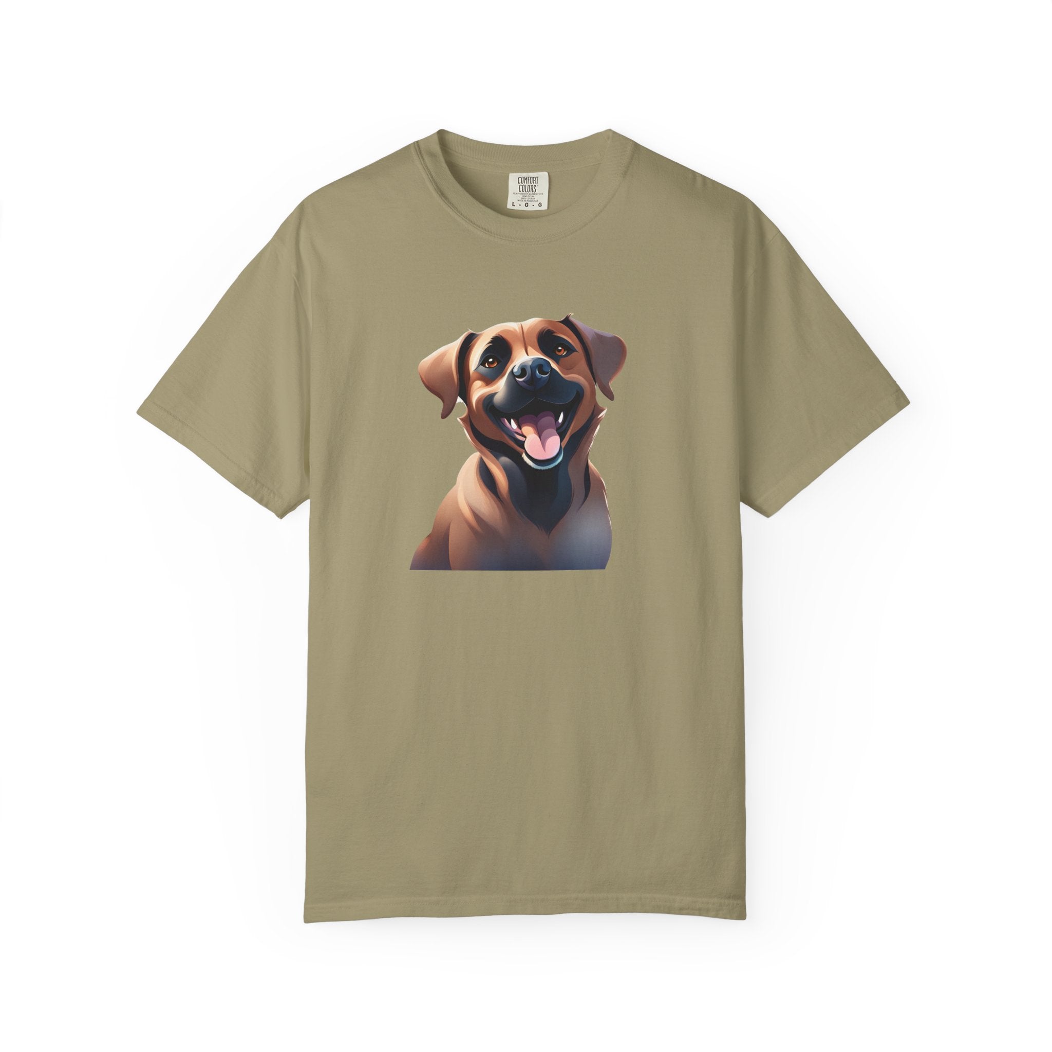 Black Mouth Cur Garment-Dyed T-shirt