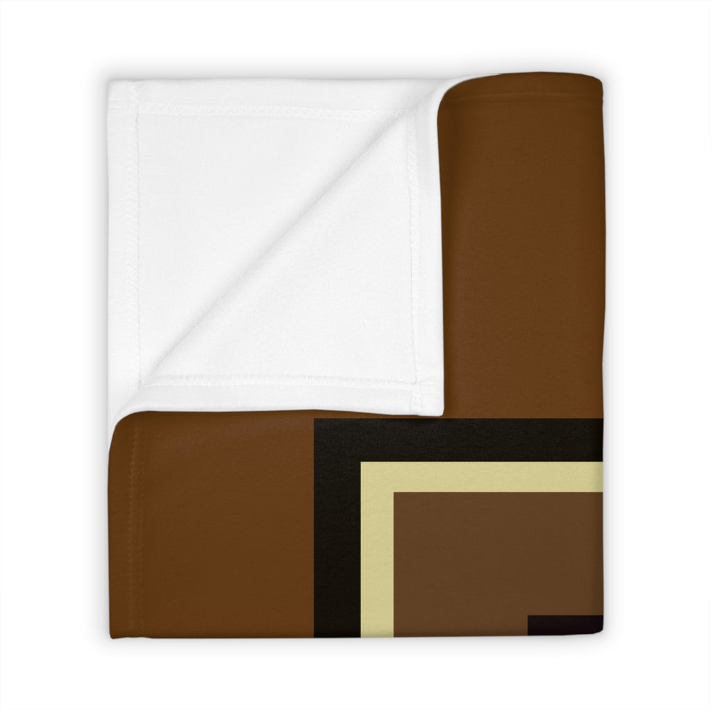 Brindle Gold Boxer Throw Blanket