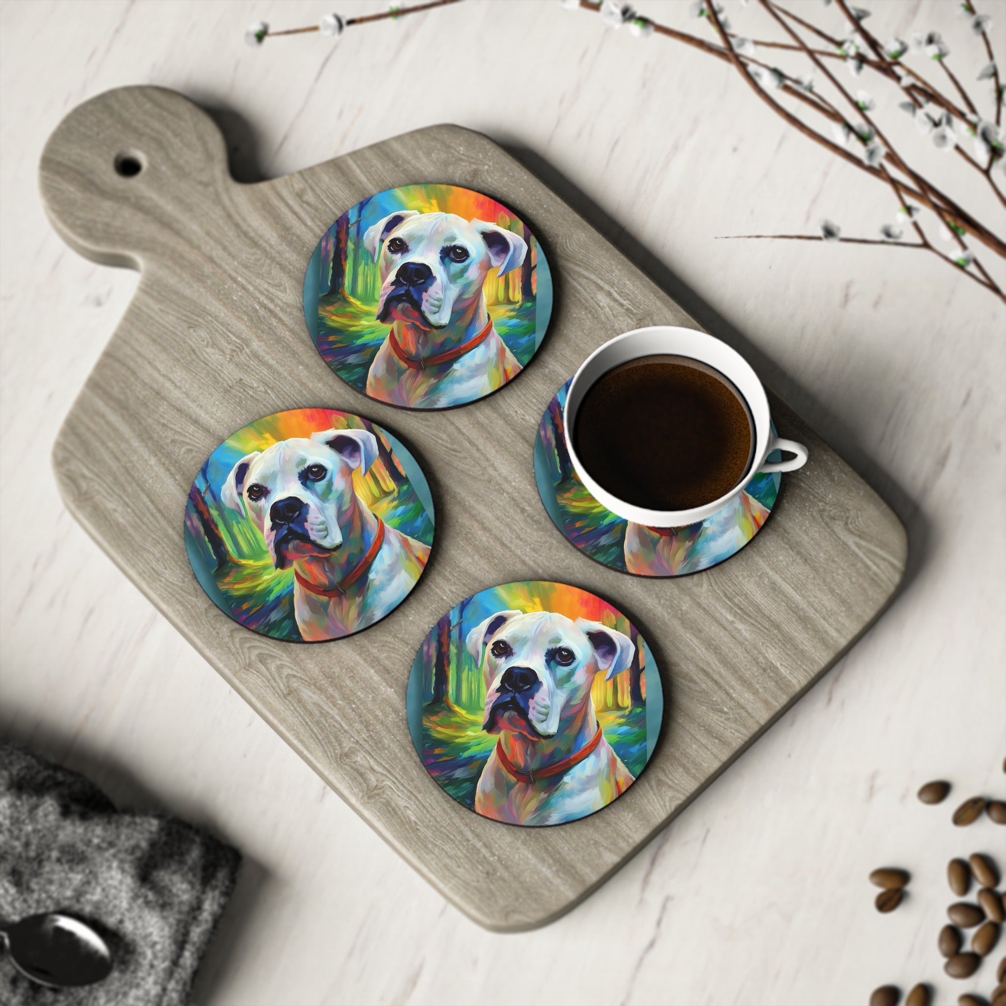 Boxer Rainbow Sky Coasters