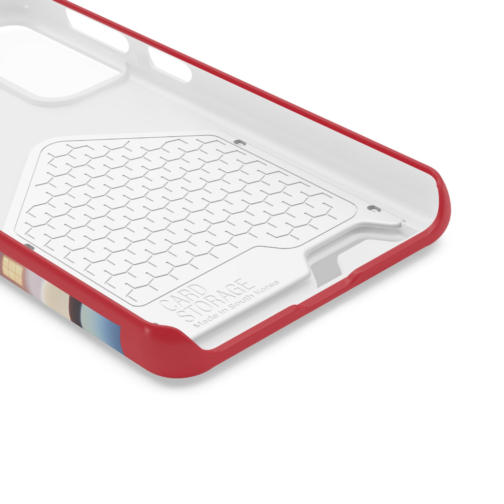 Choclate Lab Holiday Phone Case with Card Holder