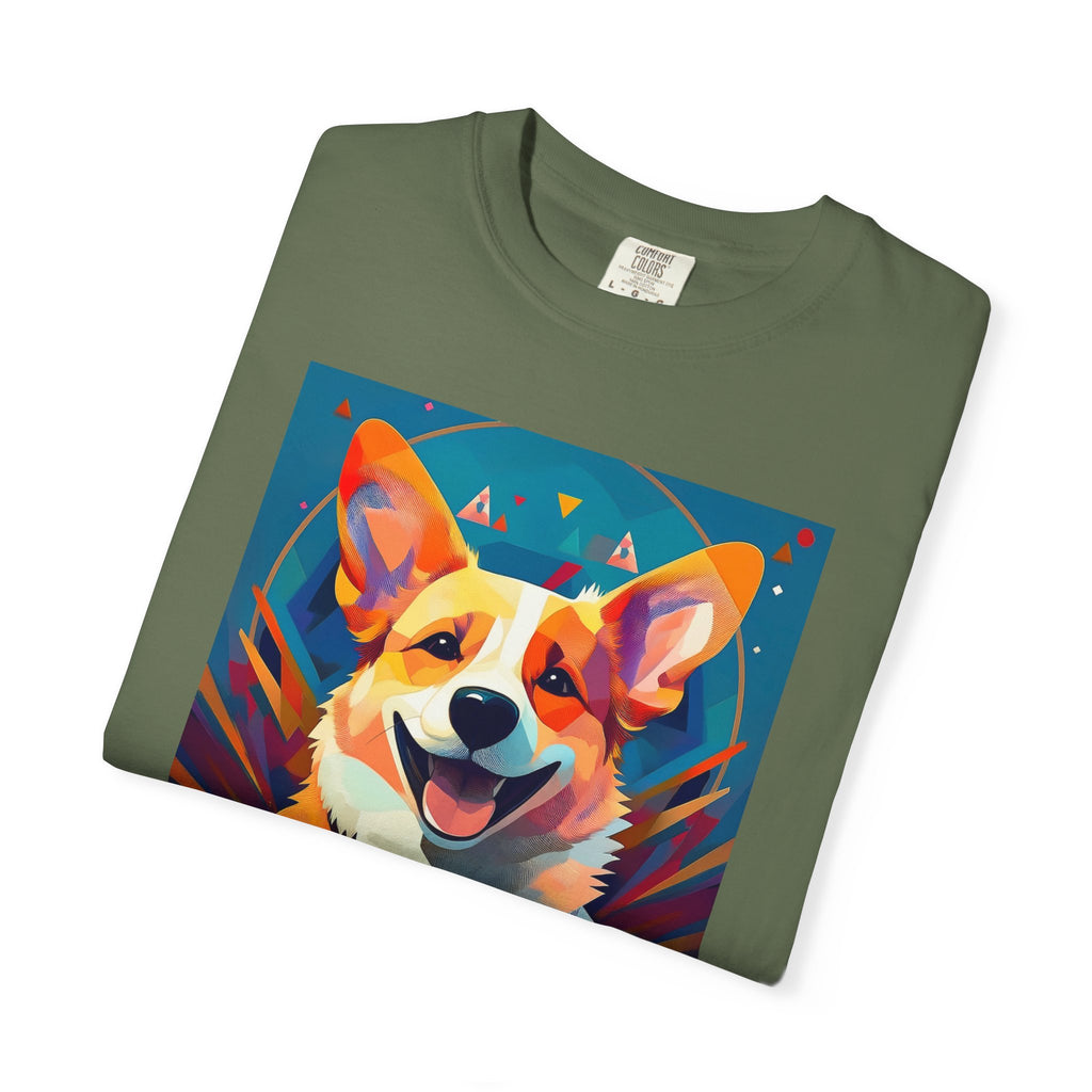 Corgi Unisex Garment-Dyed T-shirt
