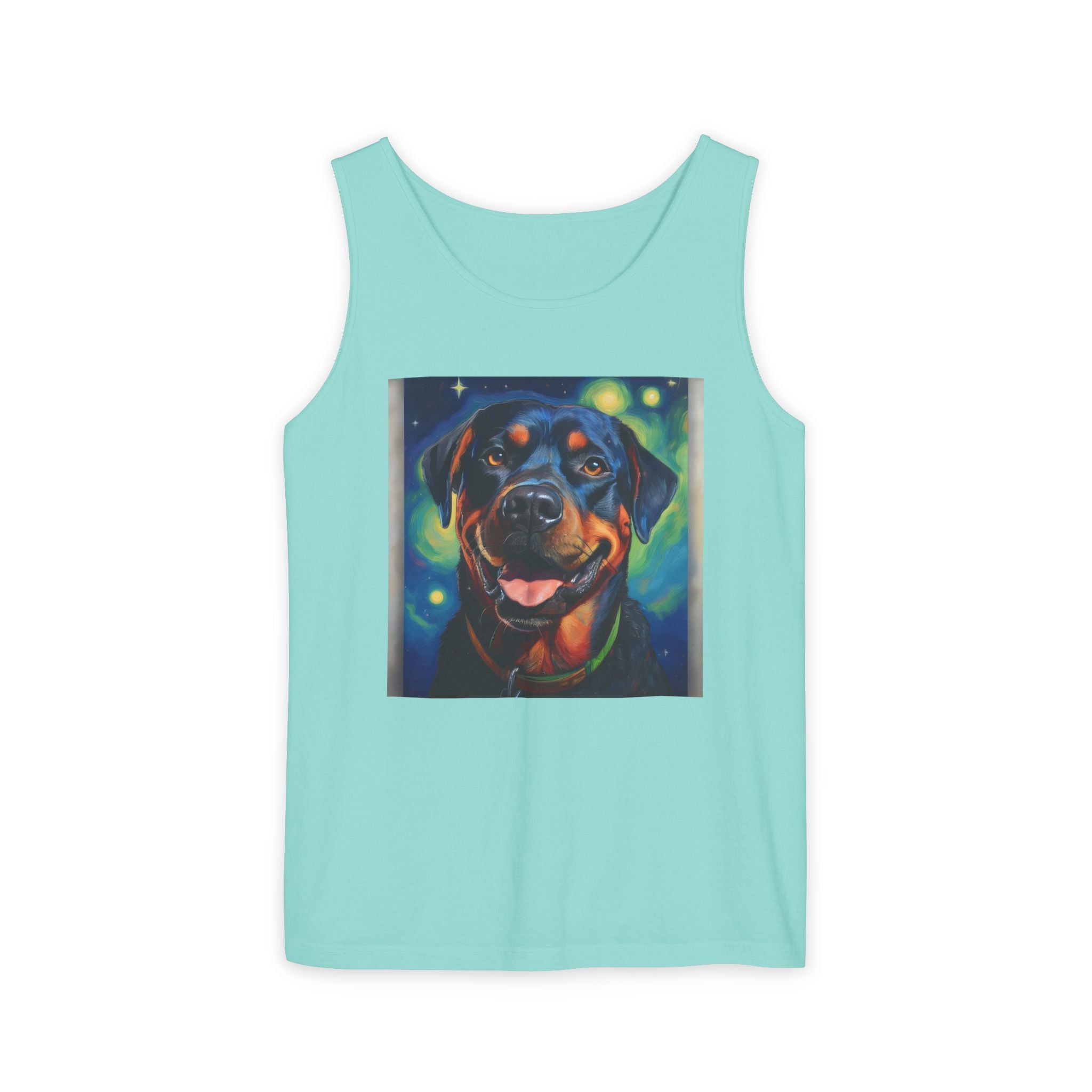 Rottweiler Stary Night Unisex Tank Top