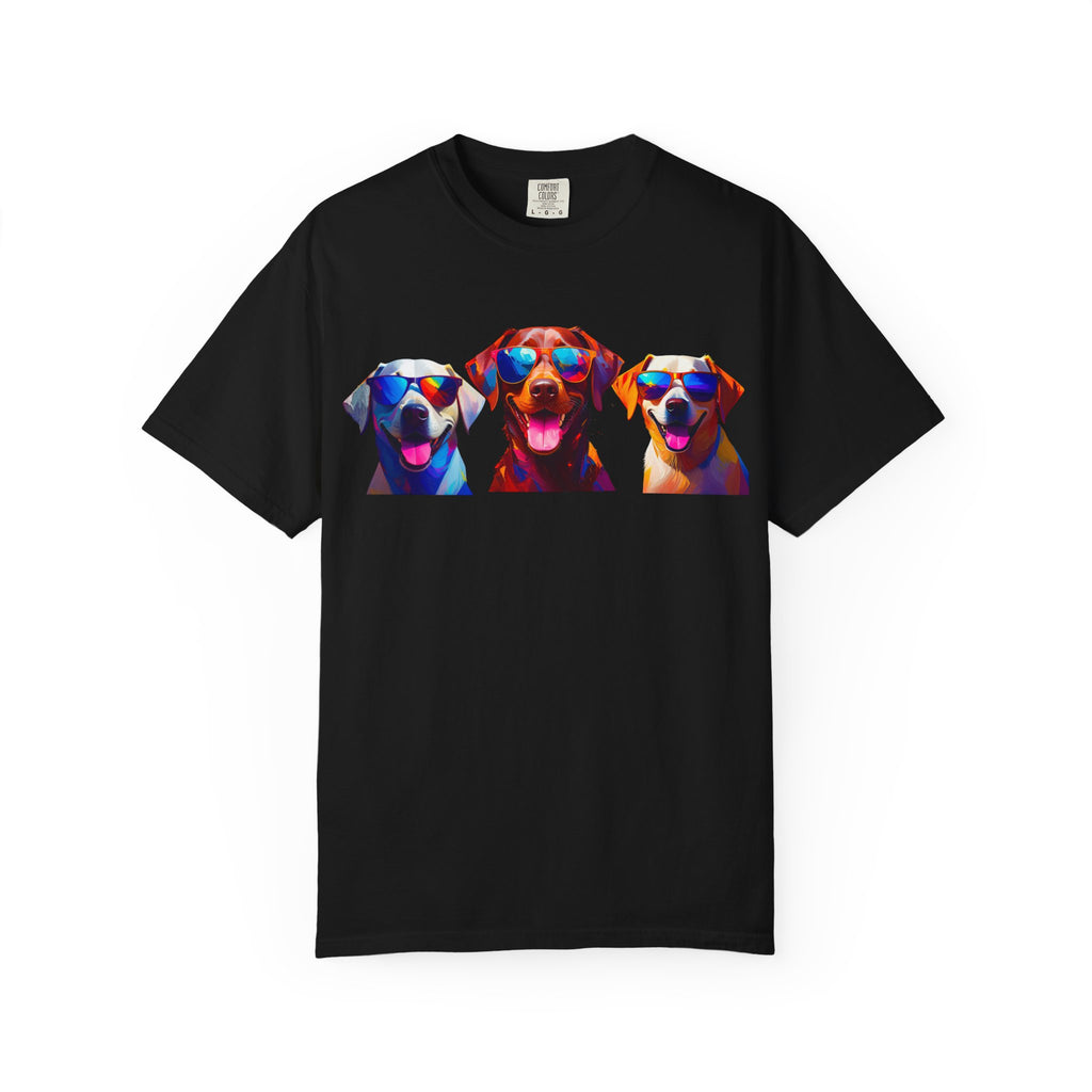3 Labs Sunglasses Unisex Garment-Dyed T-shirt