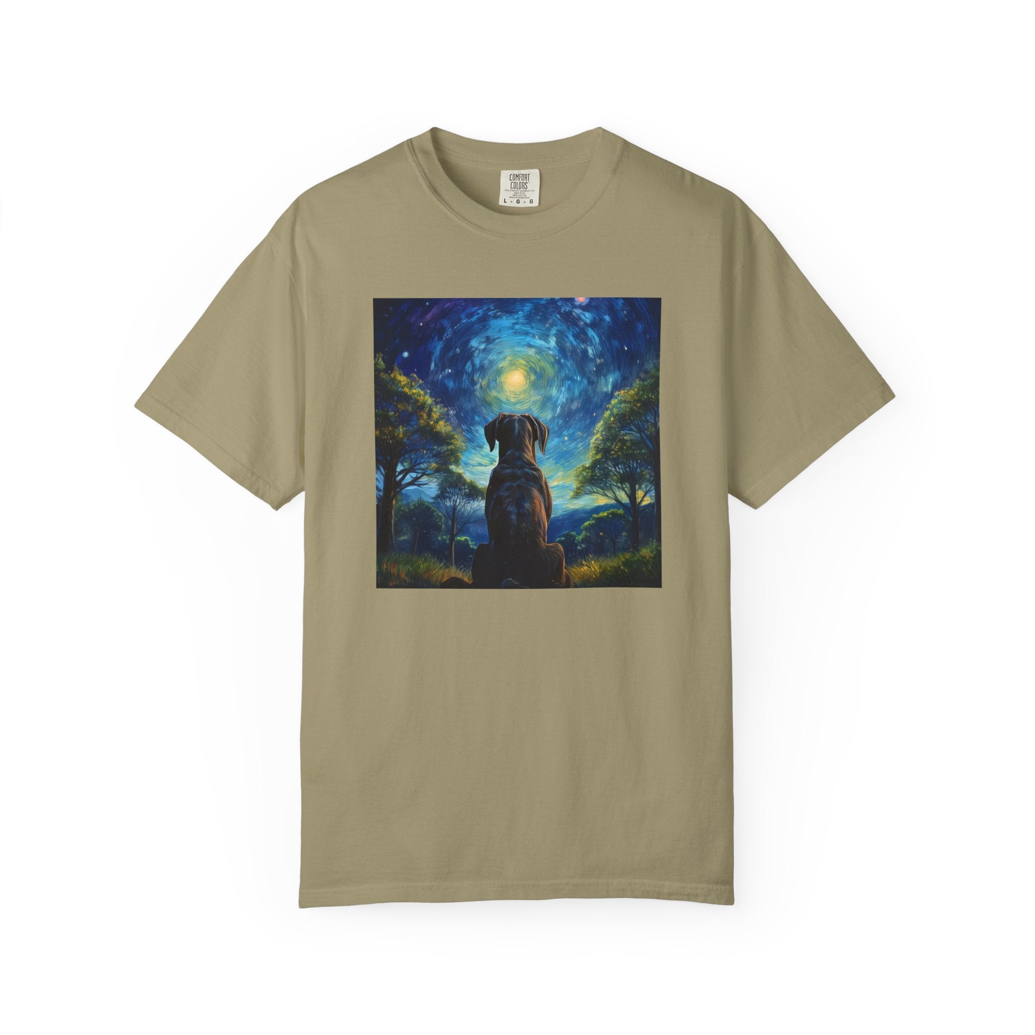 Moonlit Thoughts Unisex Garment-Dyed T-shirt