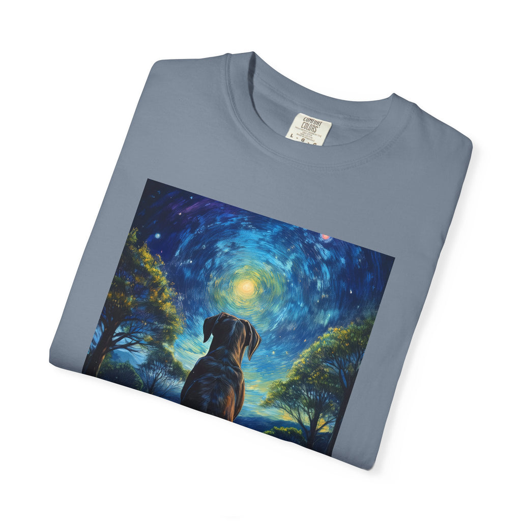 Moonlit Thoughts Unisex Garment-Dyed T-shirt