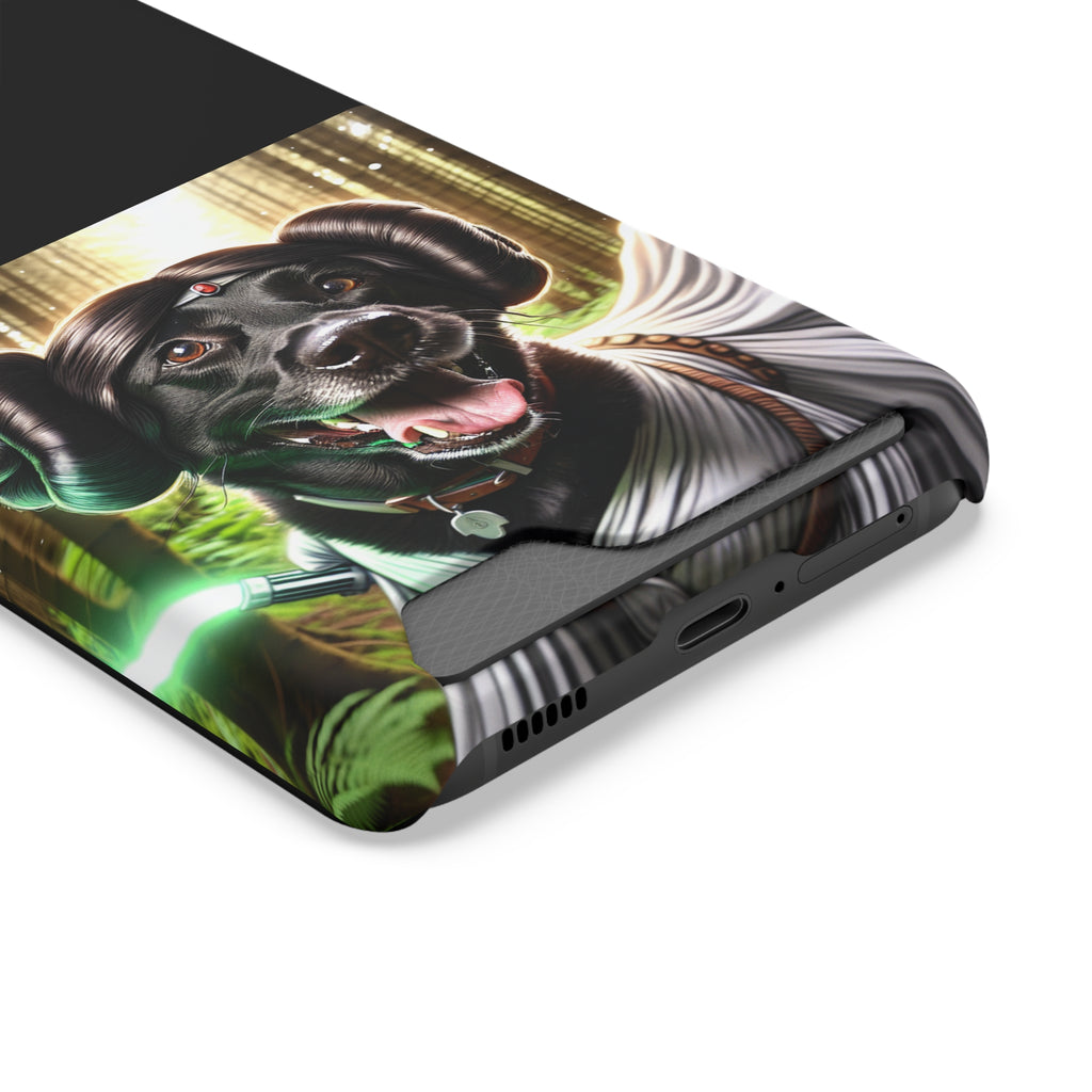 Galaxy Princess Phone Case with Card Holder