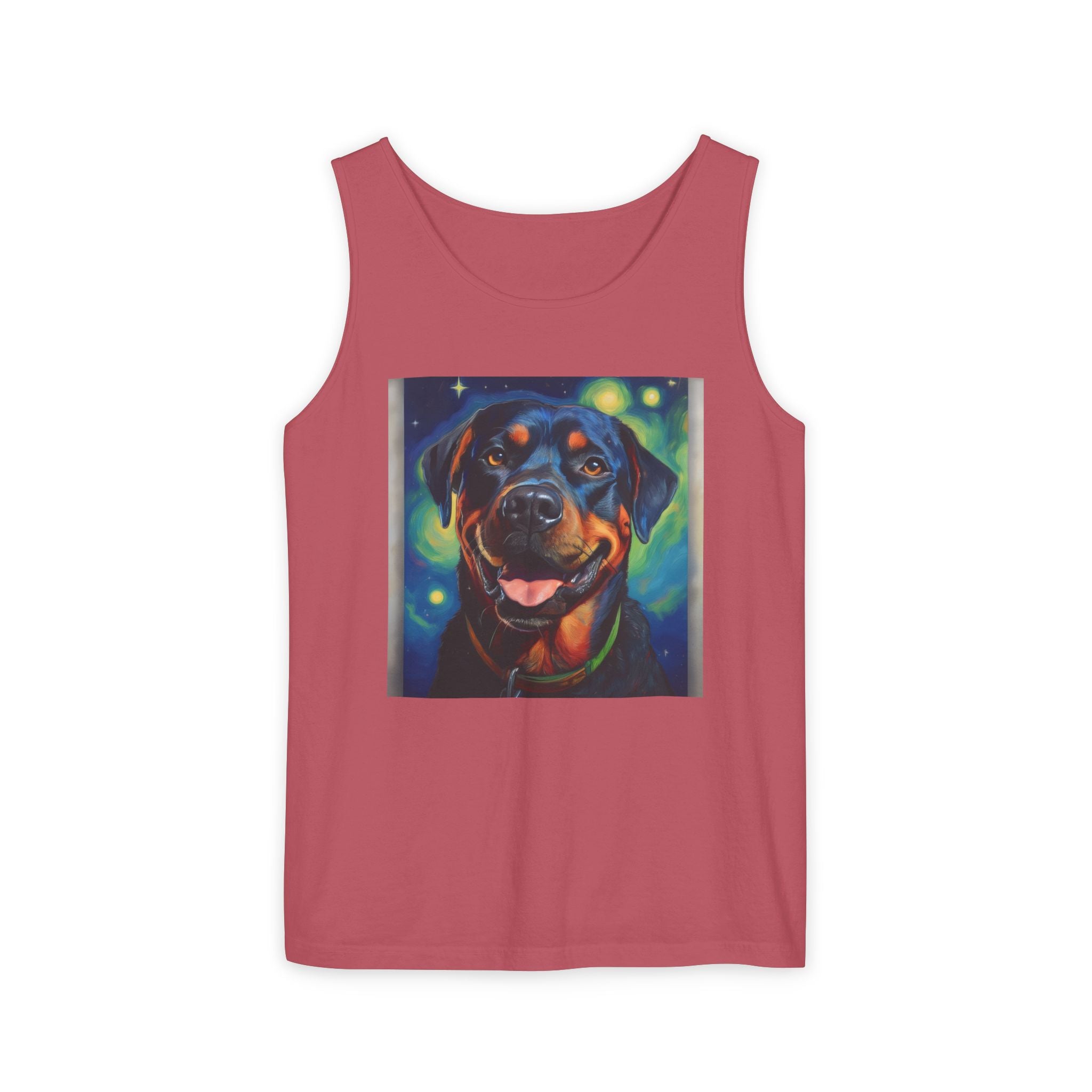 Rottweiler Stary Night Unisex Tank Top