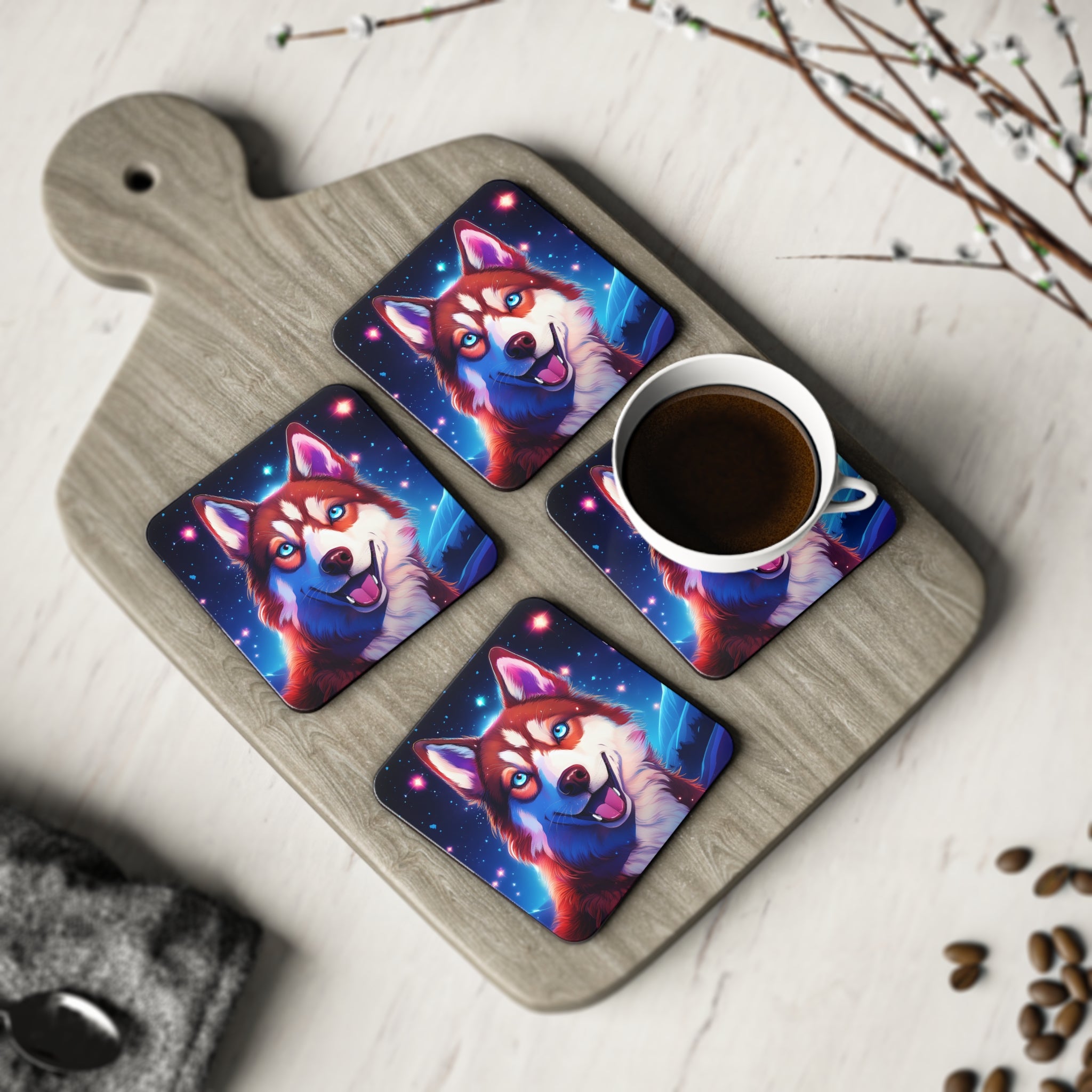 Eskimo Husky Coasters