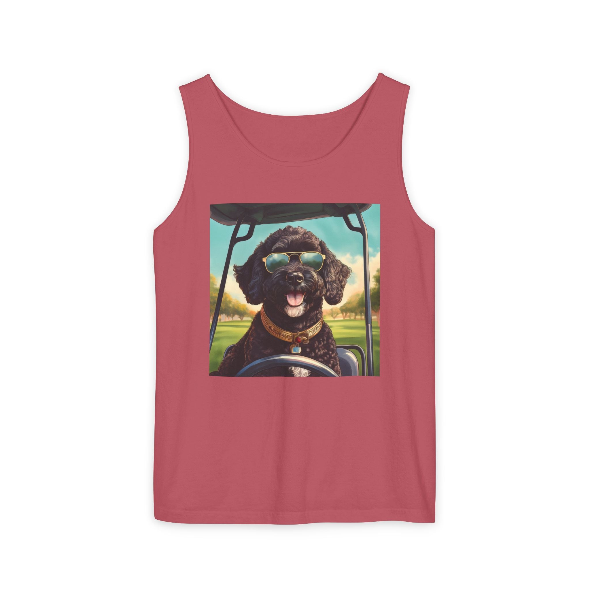 Doodle Golf Cart Tank Top