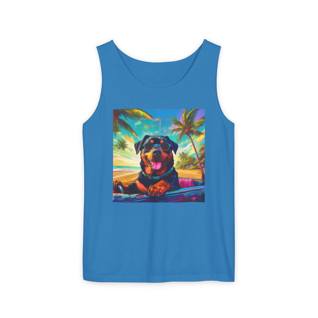 Rottweiler Beach Drive Tank Top