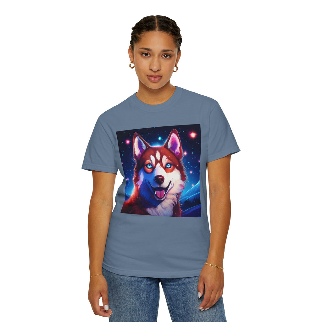 Eskimo Husky Unisex Garment-Dyed T-shirt