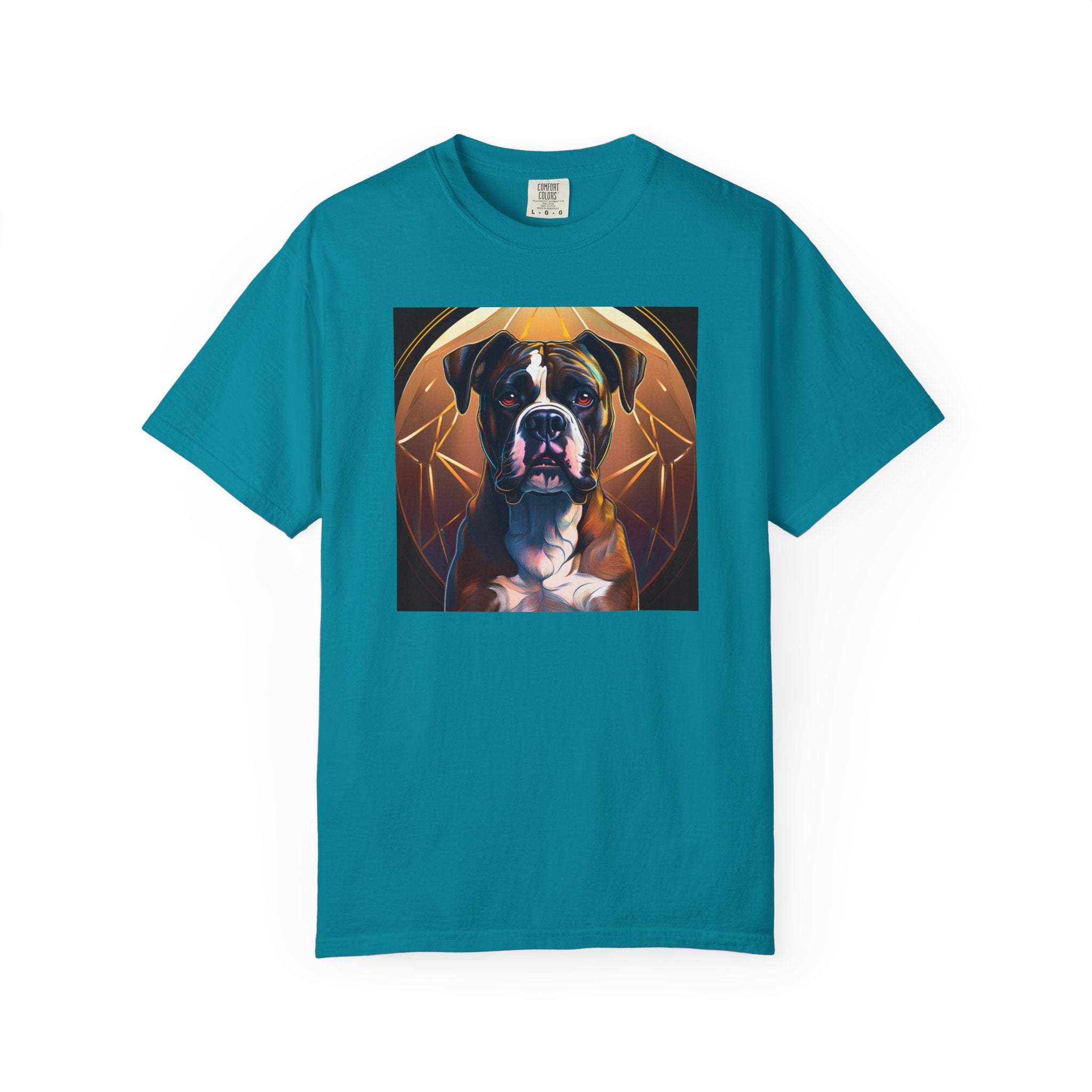 Brindle Gold Boxer Unisex Garment-Dyed T-shirt