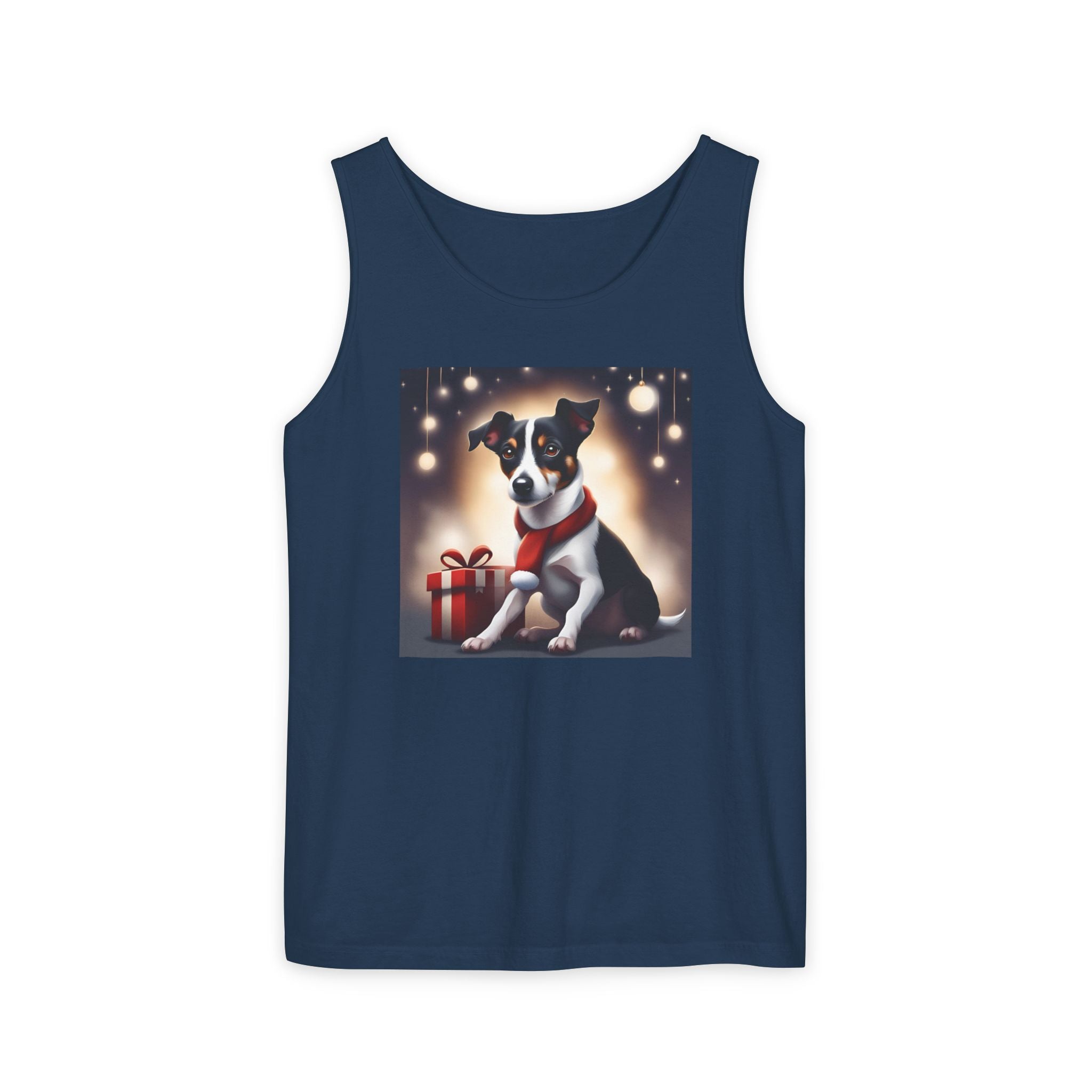 Jack Russel Holiday Unisex Tank Top