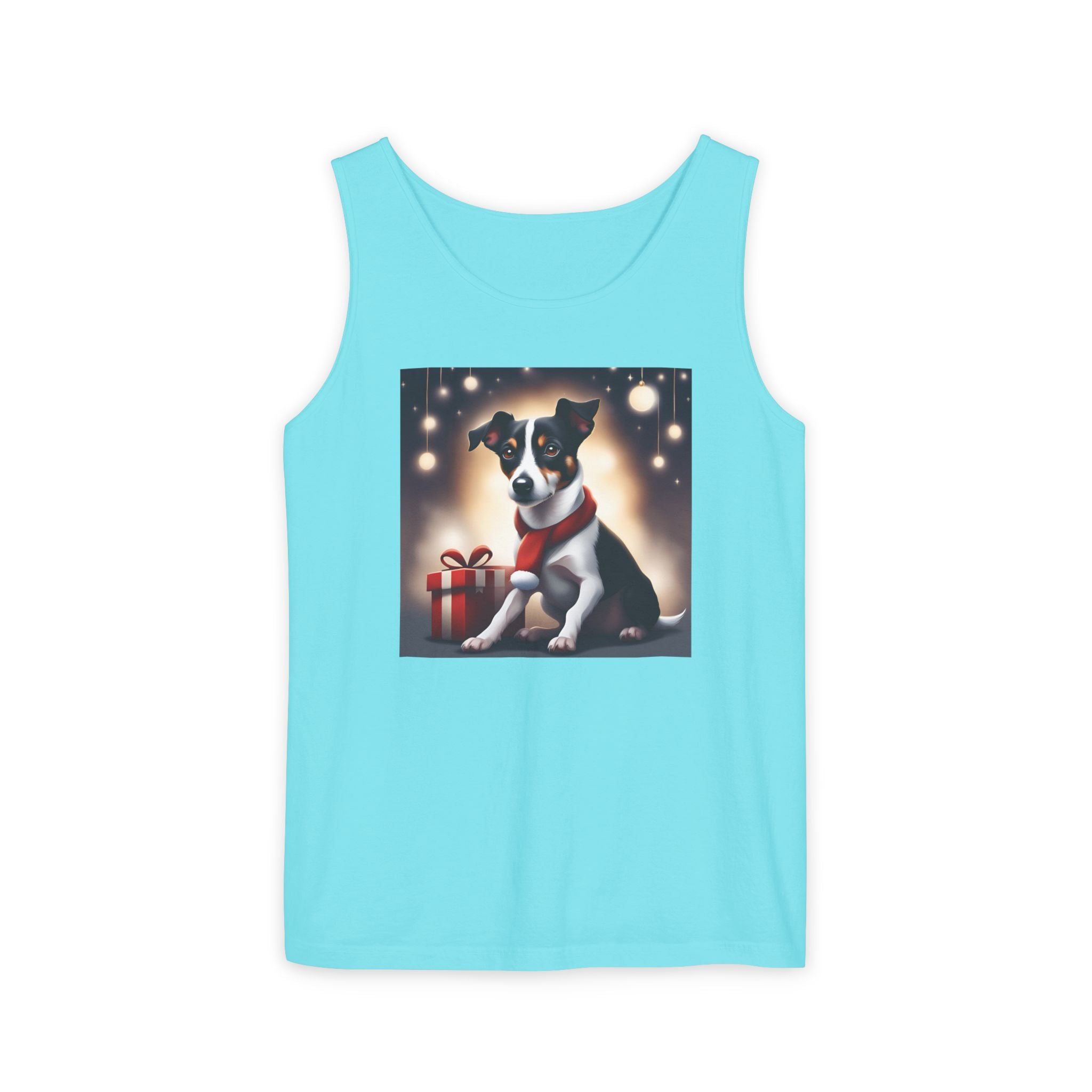 Jack Russel Holiday Unisex Tank Top