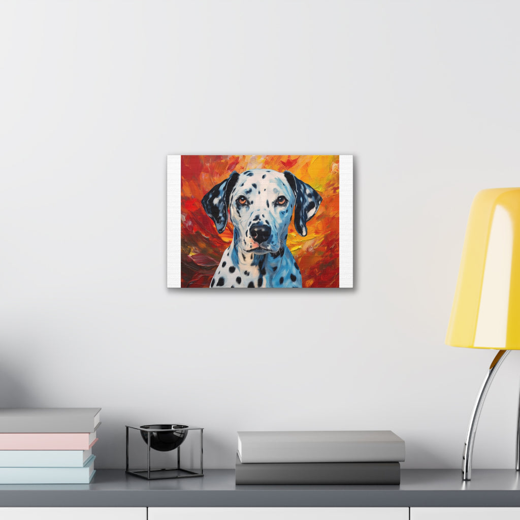 Dalmation Canvas Stretched, 0.75"