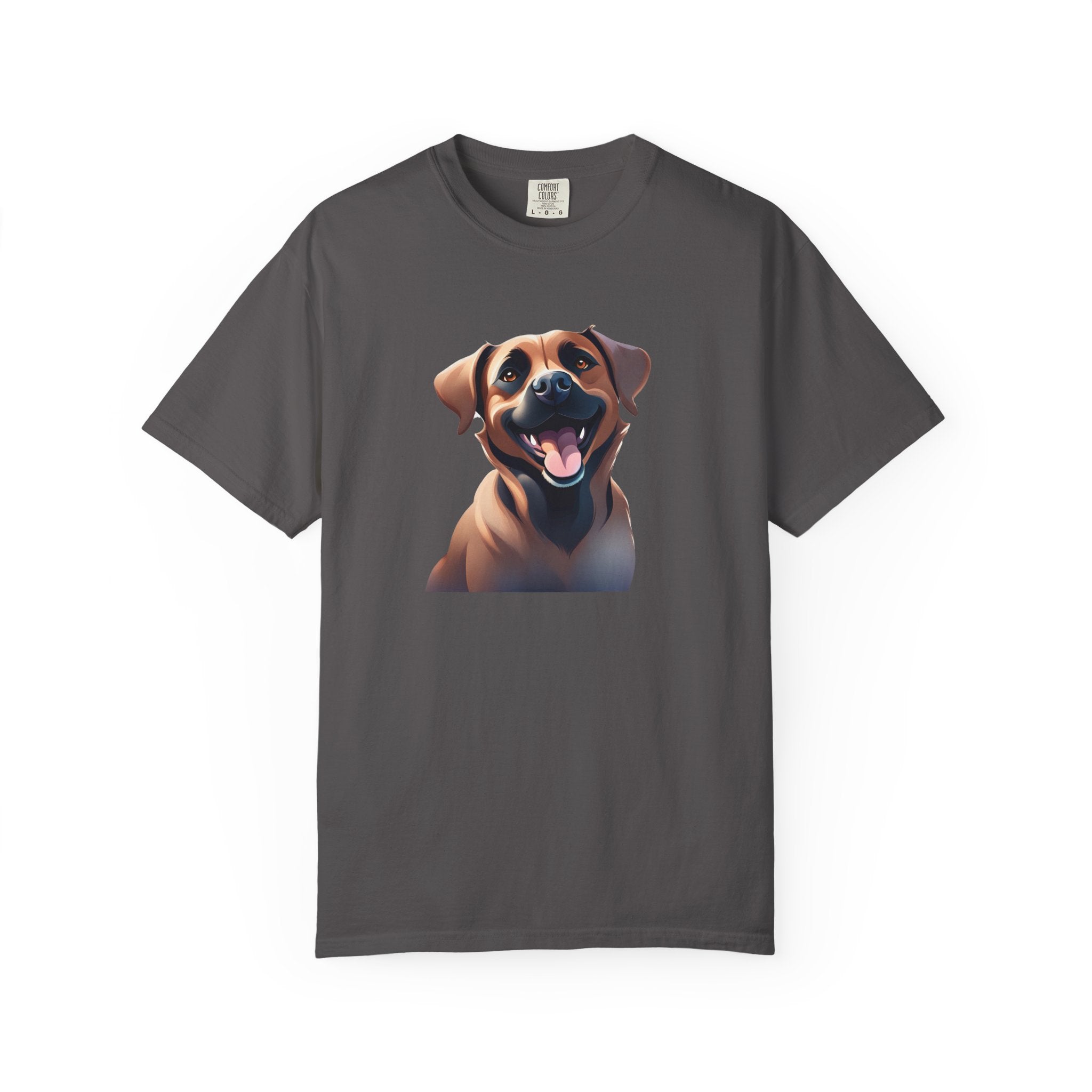 Black Mouth Cur Garment-Dyed T-shirt