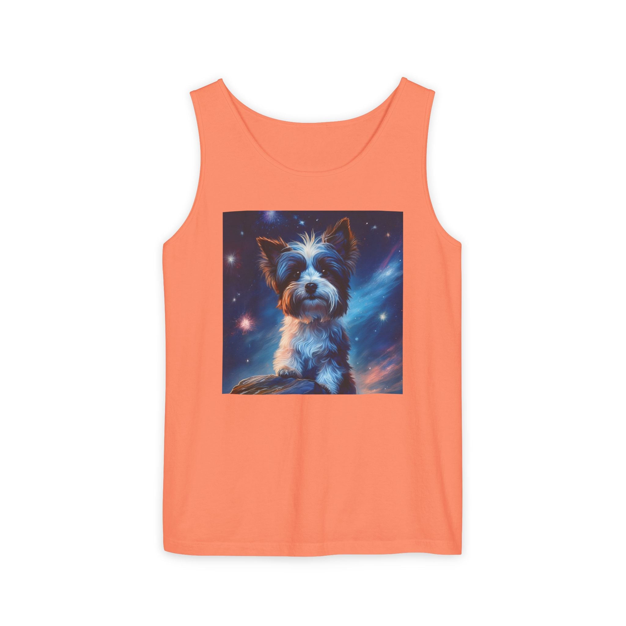 Biewer Terrier Stary Night Unisex Tank Top