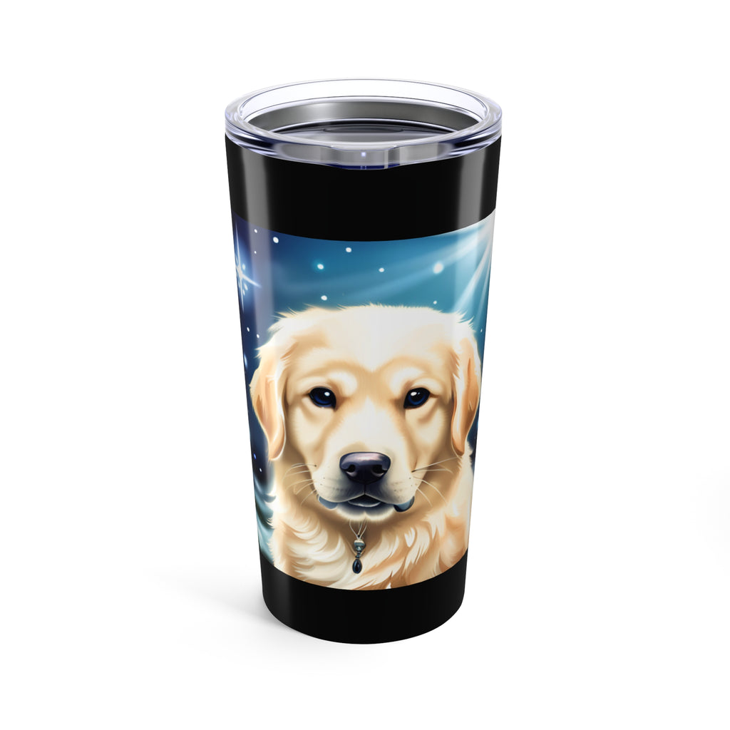 Golden Retriever Stary Night Tumbler 20oz