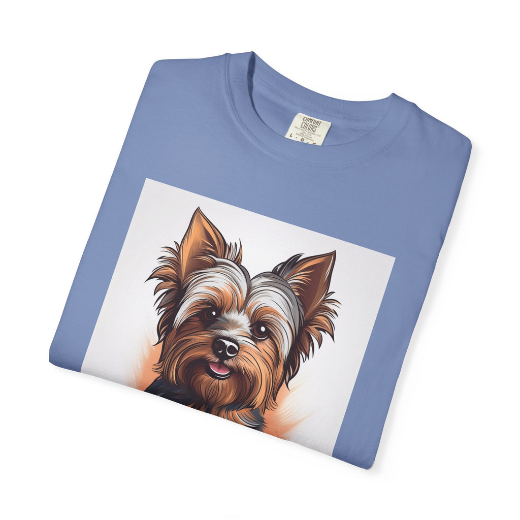 Yorkie Unisex Garment-Dyed T-shirt