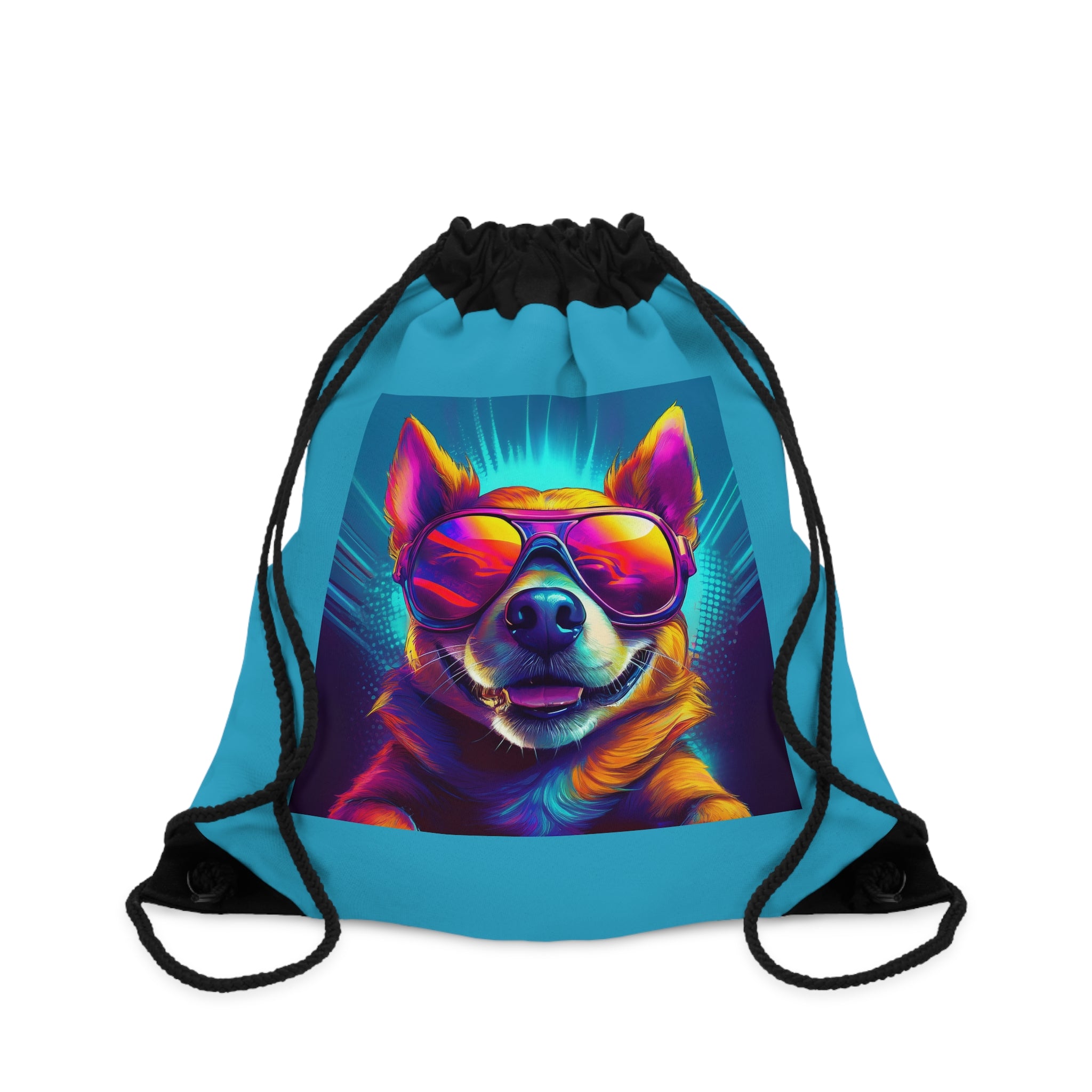 Chihuahua Cool Sunglasses Drawstring Bag