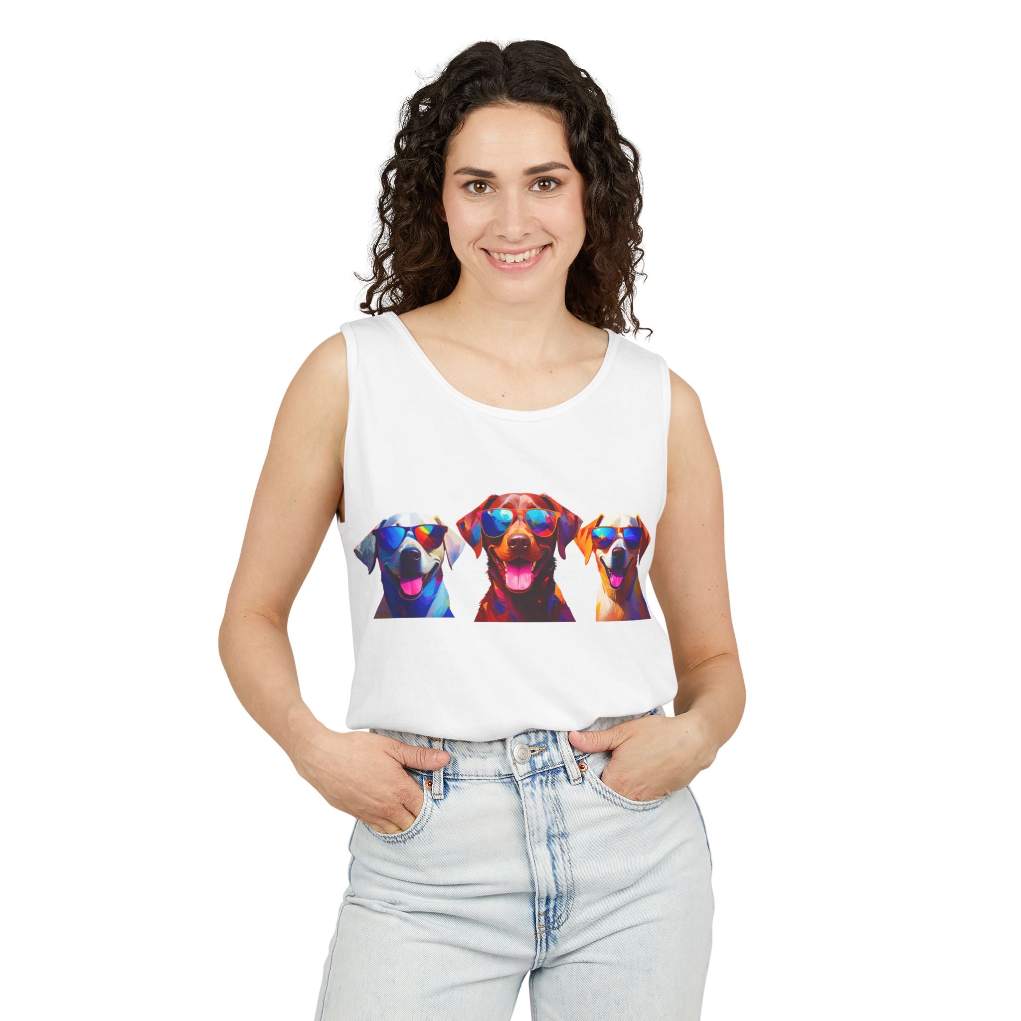 3 Labs Sunglasses Tank Top