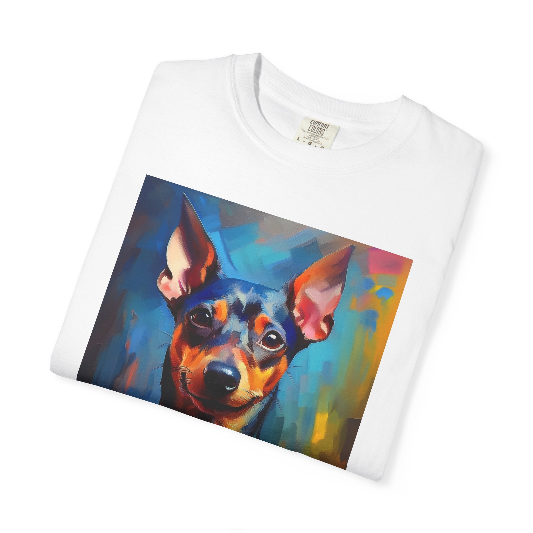 Miniature Pinscher Unisex Garment-Dyed T-shirt