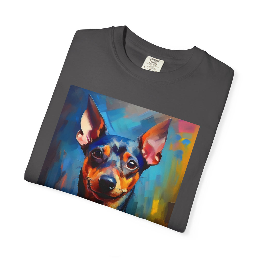 Miniature Pinscher Unisex Garment-Dyed T-shirt