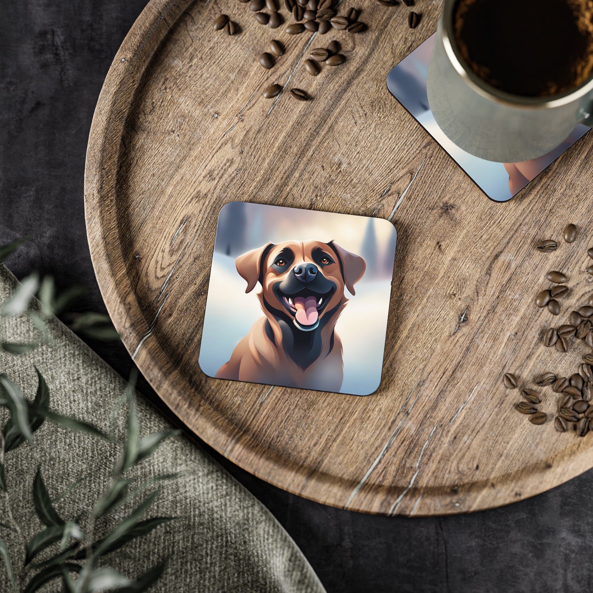 Black Mouth Cur Coasters