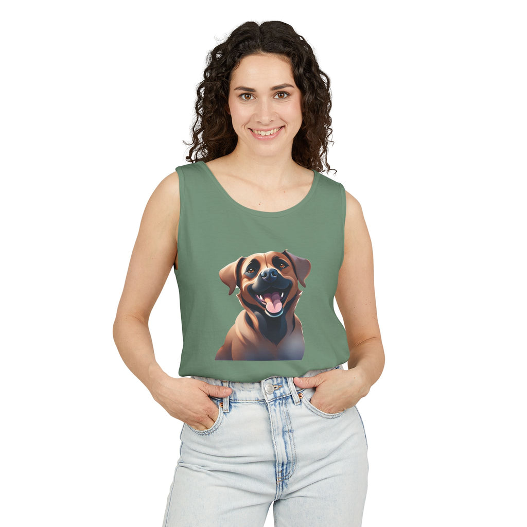 Black Mouth Cur Unisex Tank Top