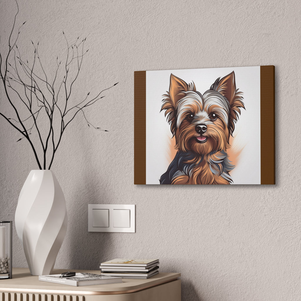 Yorkie Stretched, 0.75"