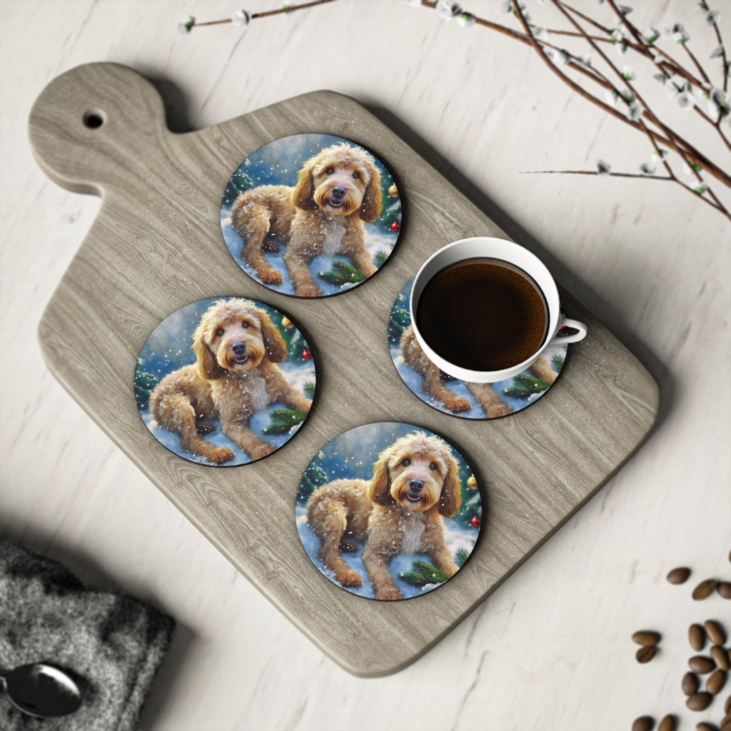 Doodle Holiday Coasters