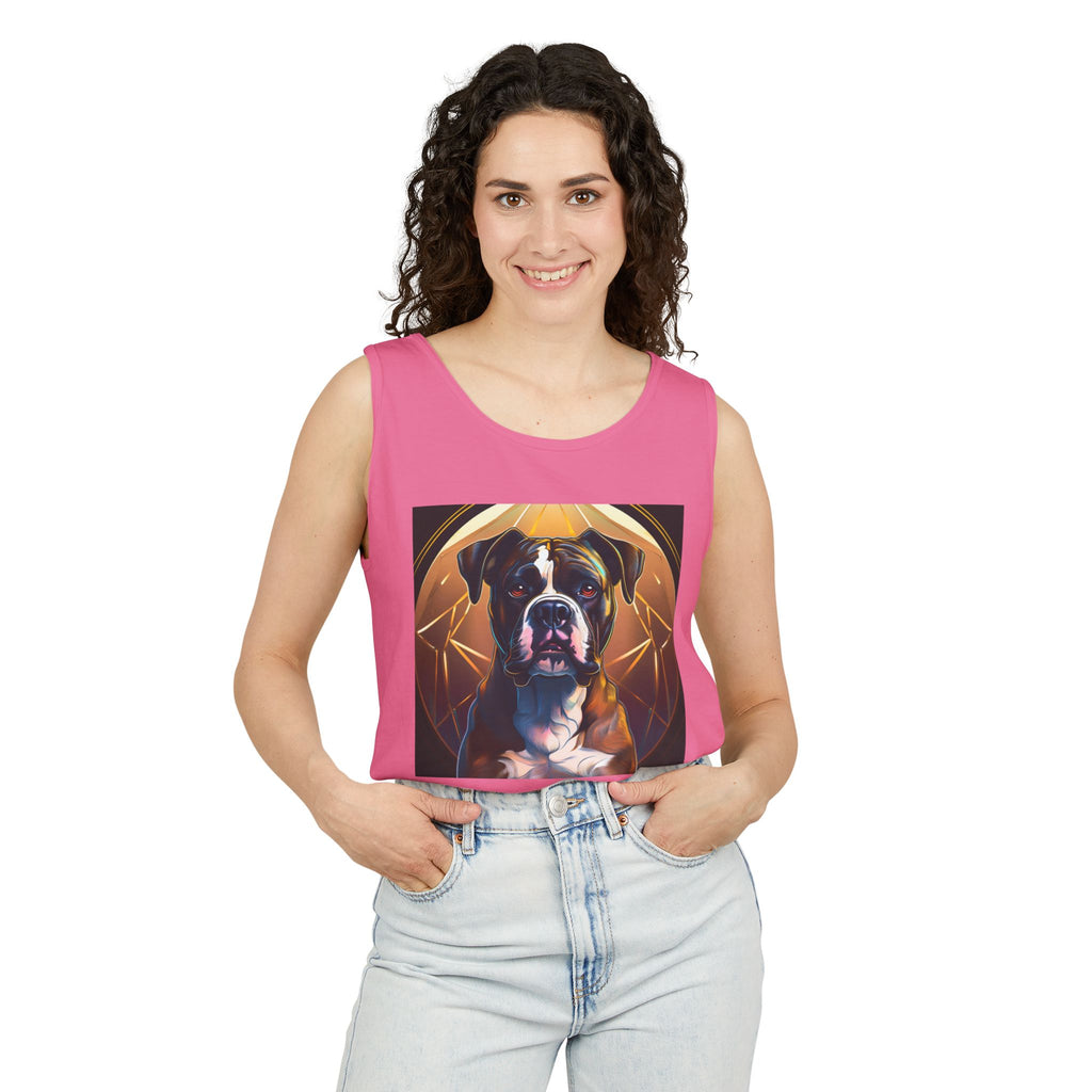 Brindle Gold Boxer Tank Top