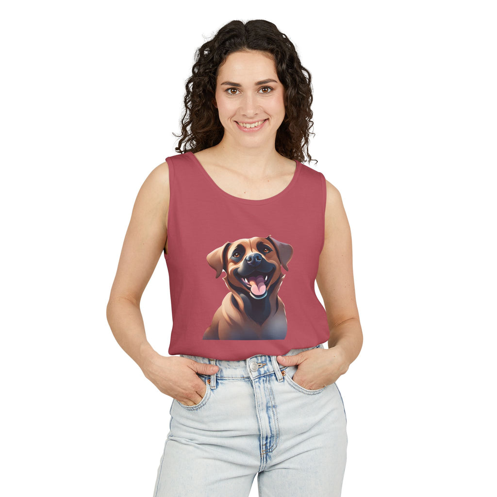Black Mouth Cur Unisex Tank Top