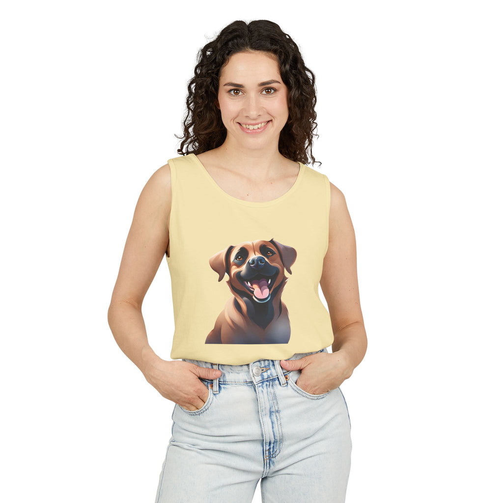 Black Mouth Cur Unisex Tank Top