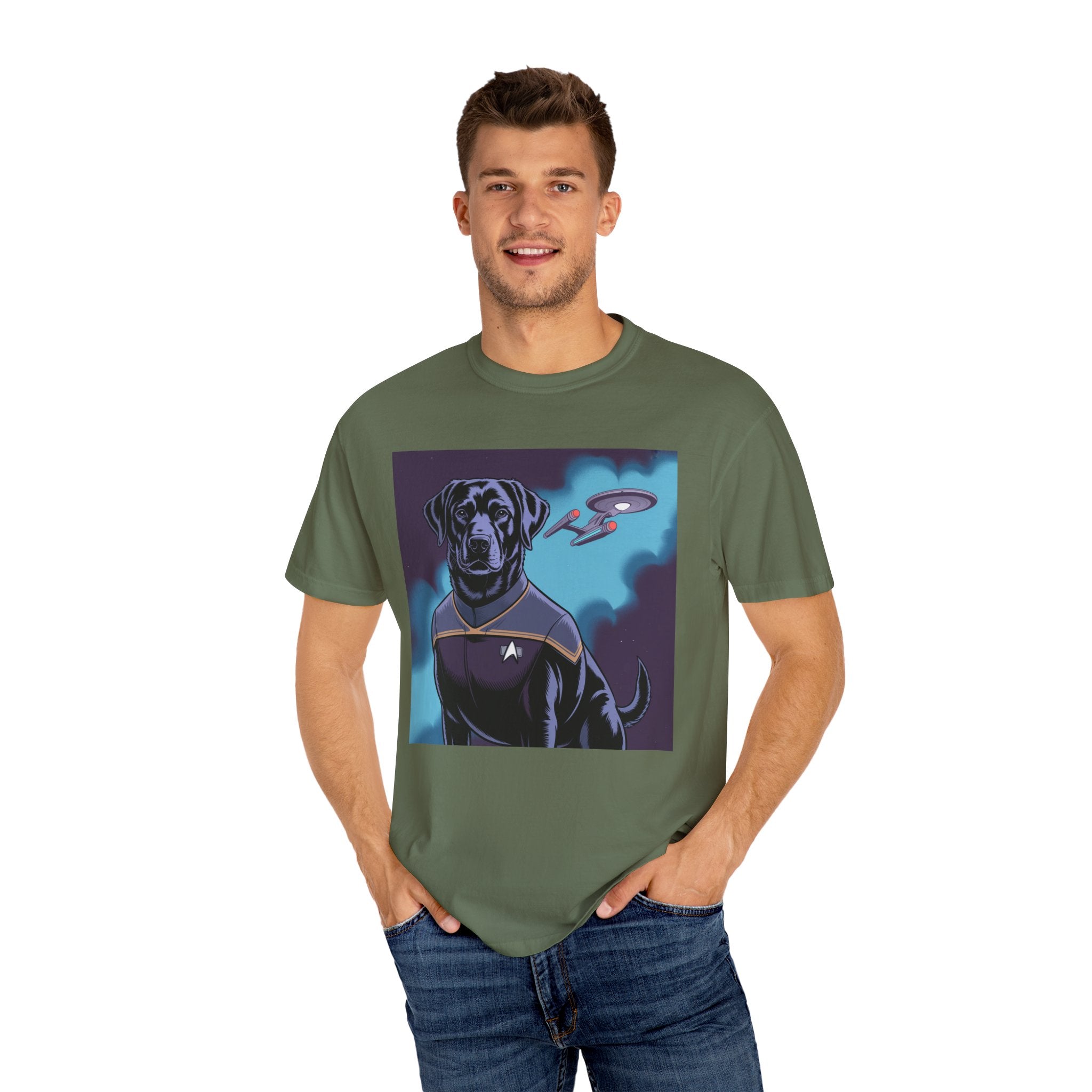 Dog-Fleet Unisex Garment-Dyed T-shirt