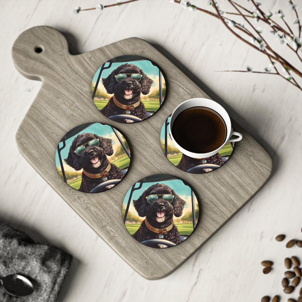 Doodle Golf Cart Coasters