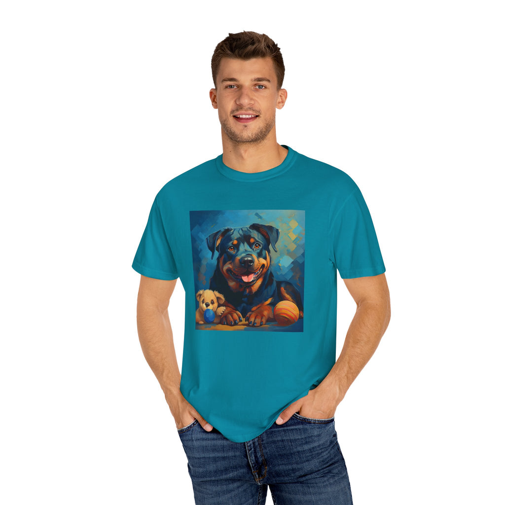Rottweiler Unisex Garment-Dyed T-shirt