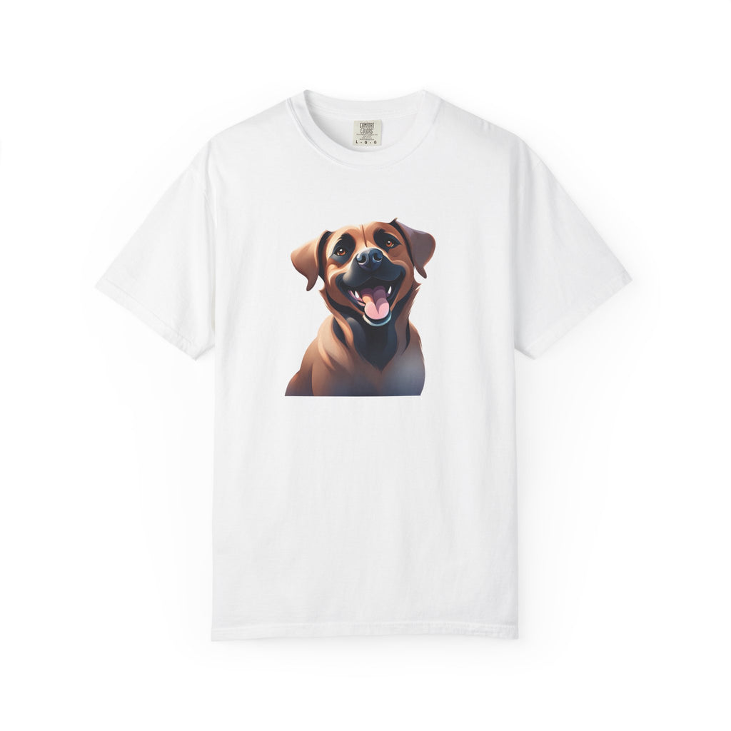 Black Mouth Cur Garment-Dyed T-shirt