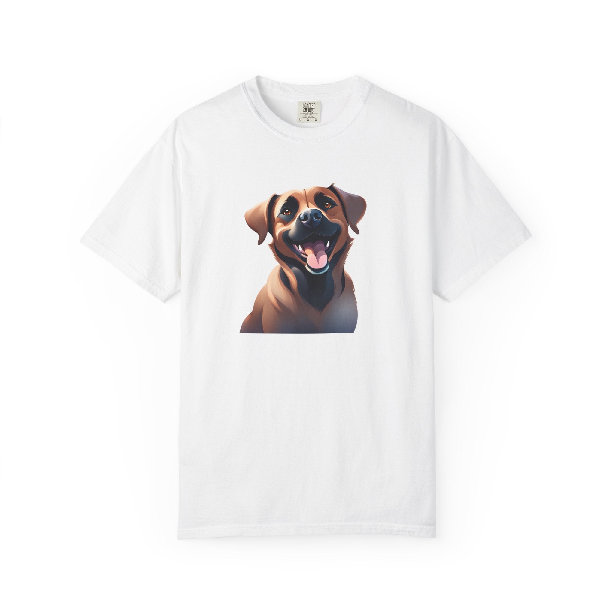 Black Mouth Cur Garment-Dyed T-shirt