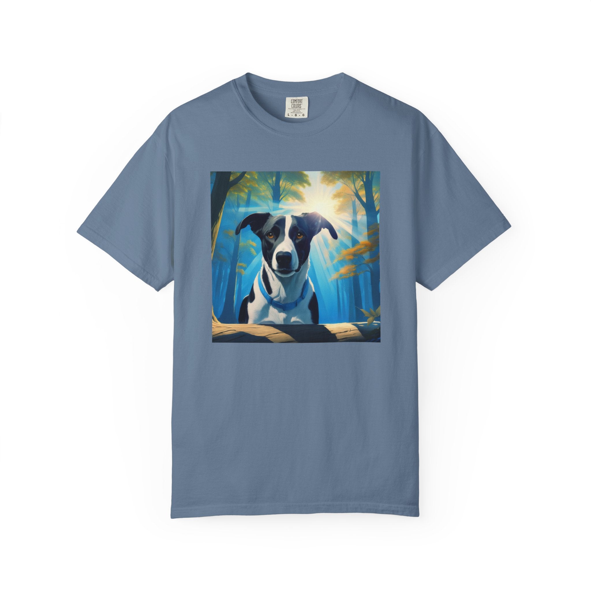 Coonhound Forest Unisex Garment-Dyed T-shirt