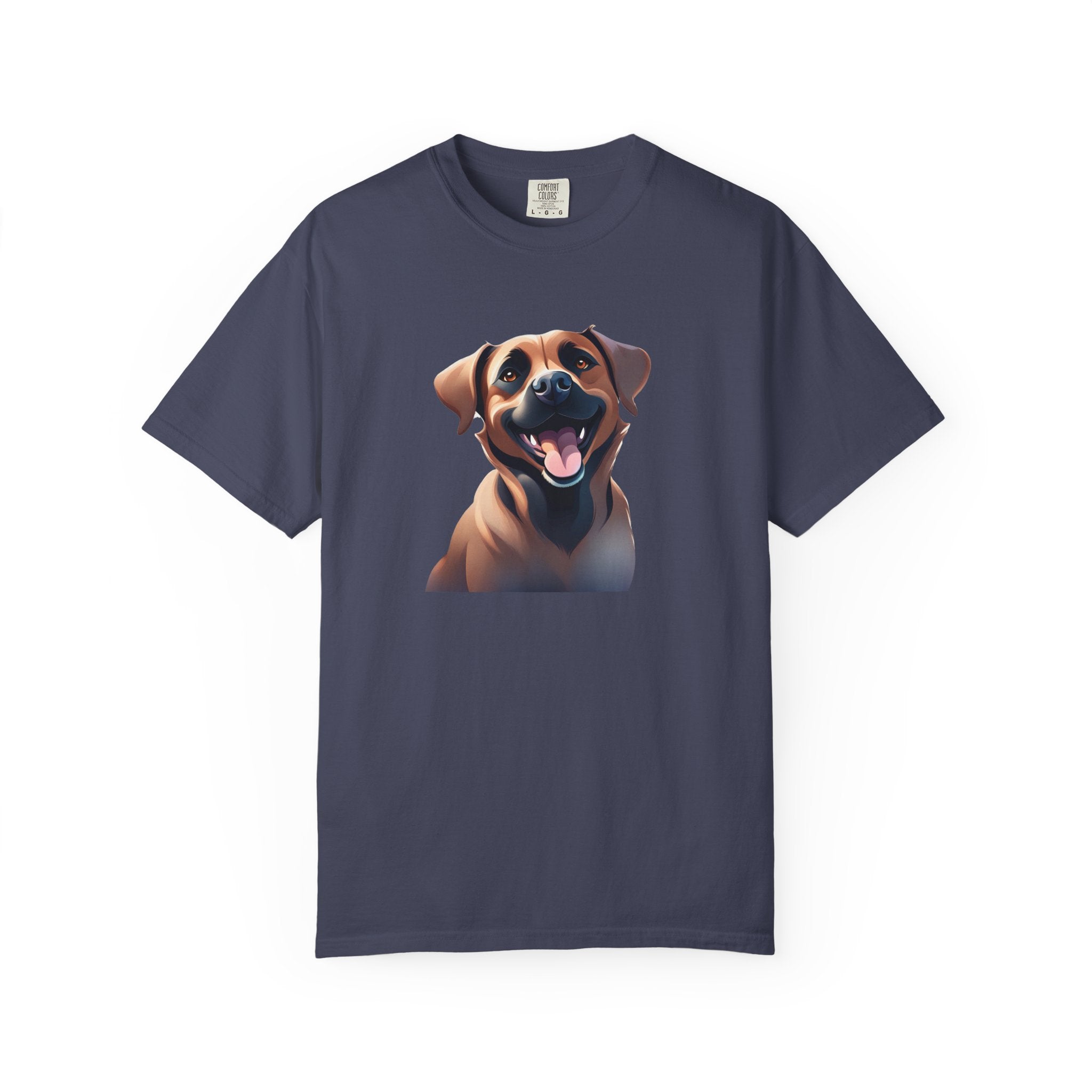 Black Mouth Cur Garment-Dyed T-shirt