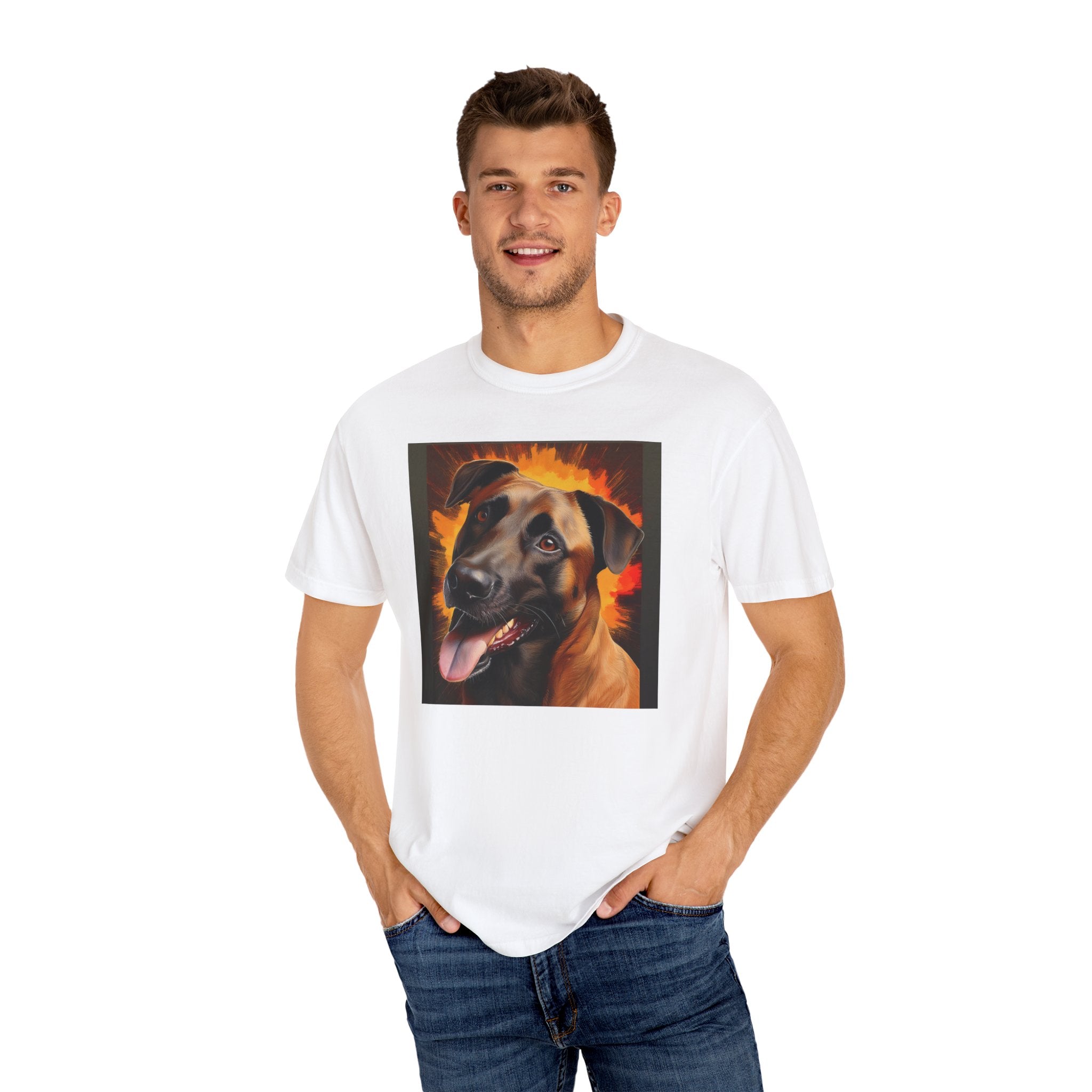 Belgian Malinois Shepherd Unisex Garment-Dyed T-shirt