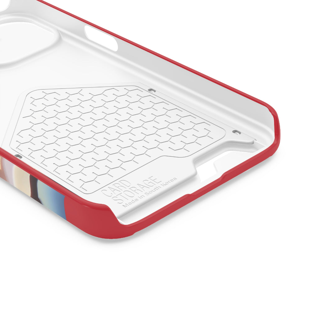Choclate Lab Holiday Phone Case with Card Holder