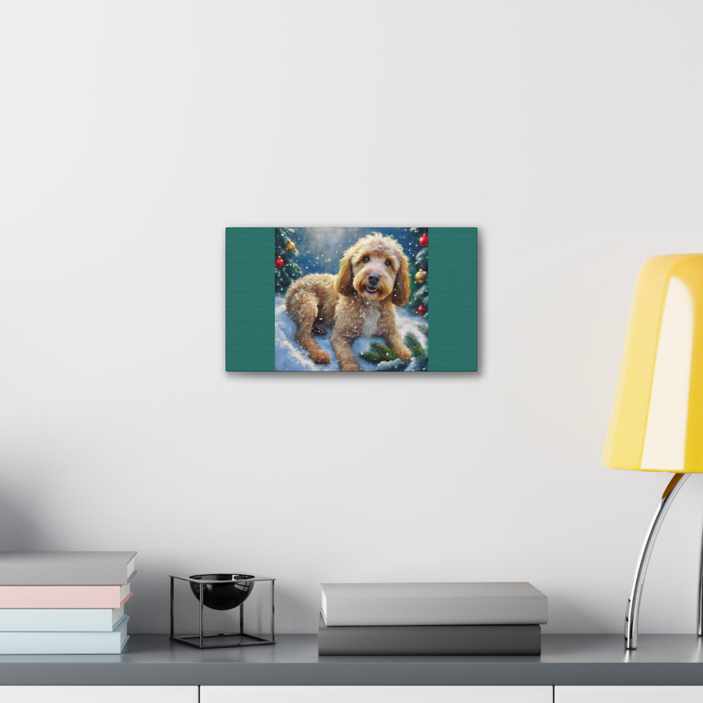 Doodle Holiday Canvas Painting
