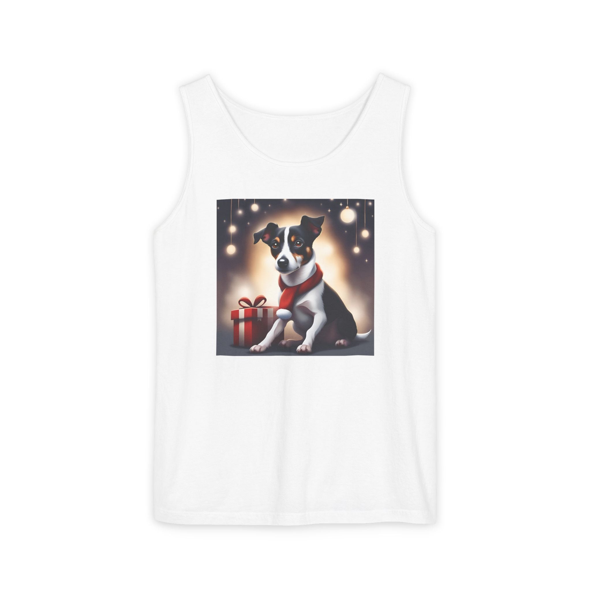 Jack Russel Holiday Unisex Tank Top