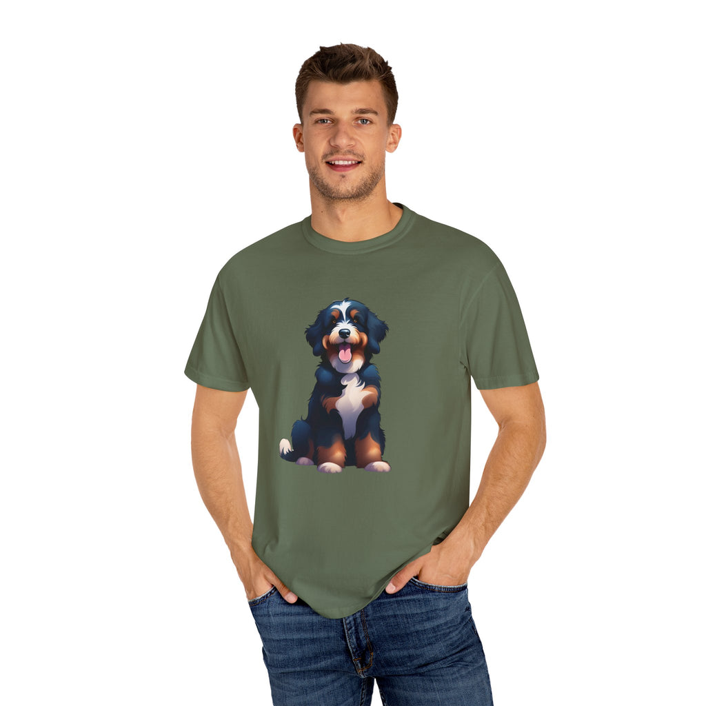Bernedoodle Unisex Garment-Dyed T-shirt